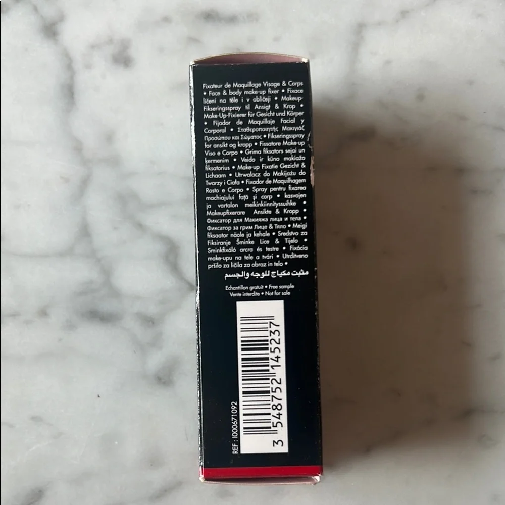 Makeup Forever Black Setting Spray for Flawless Finish